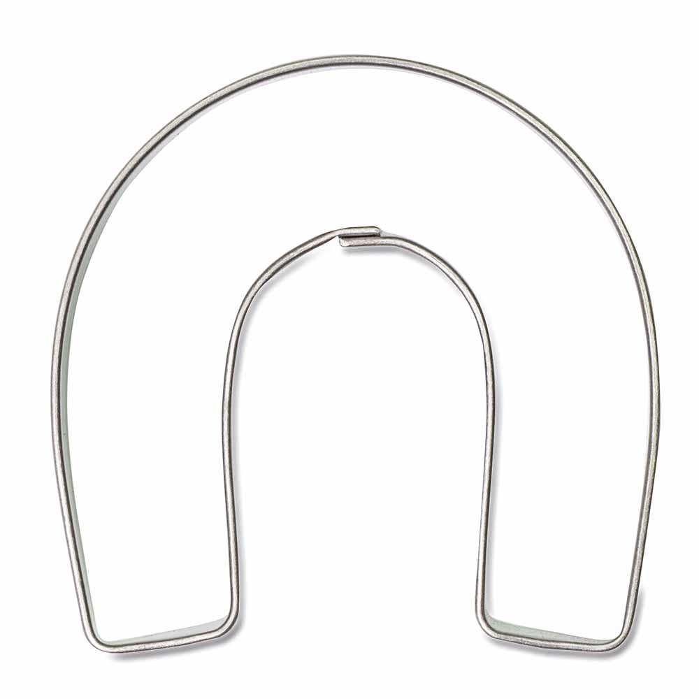 Backförmchen Single-Pack - Weihnachten - Hufeisen 4/4-c, Lasergravur