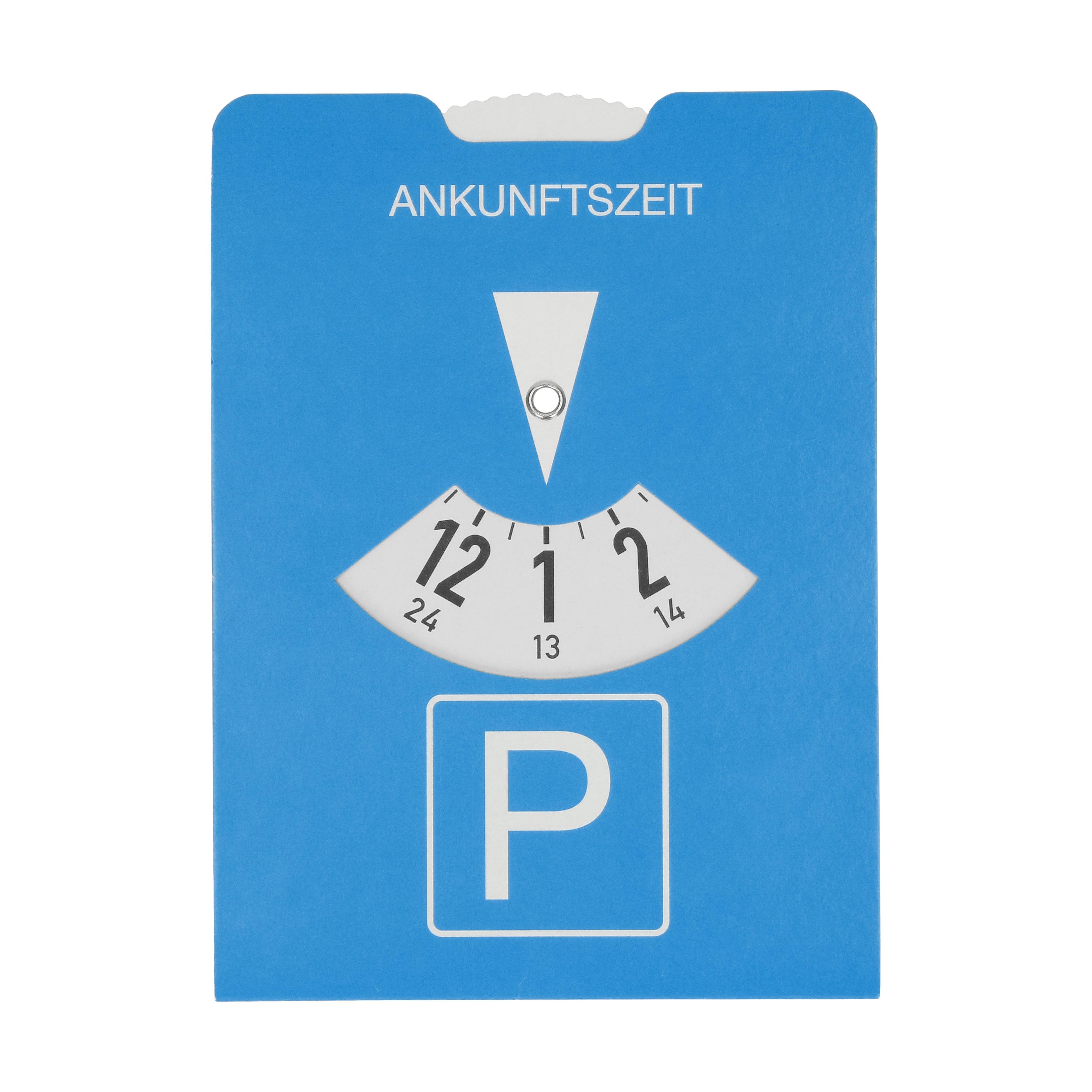 Papp-Parkscheibe ´Reise-Rechner´