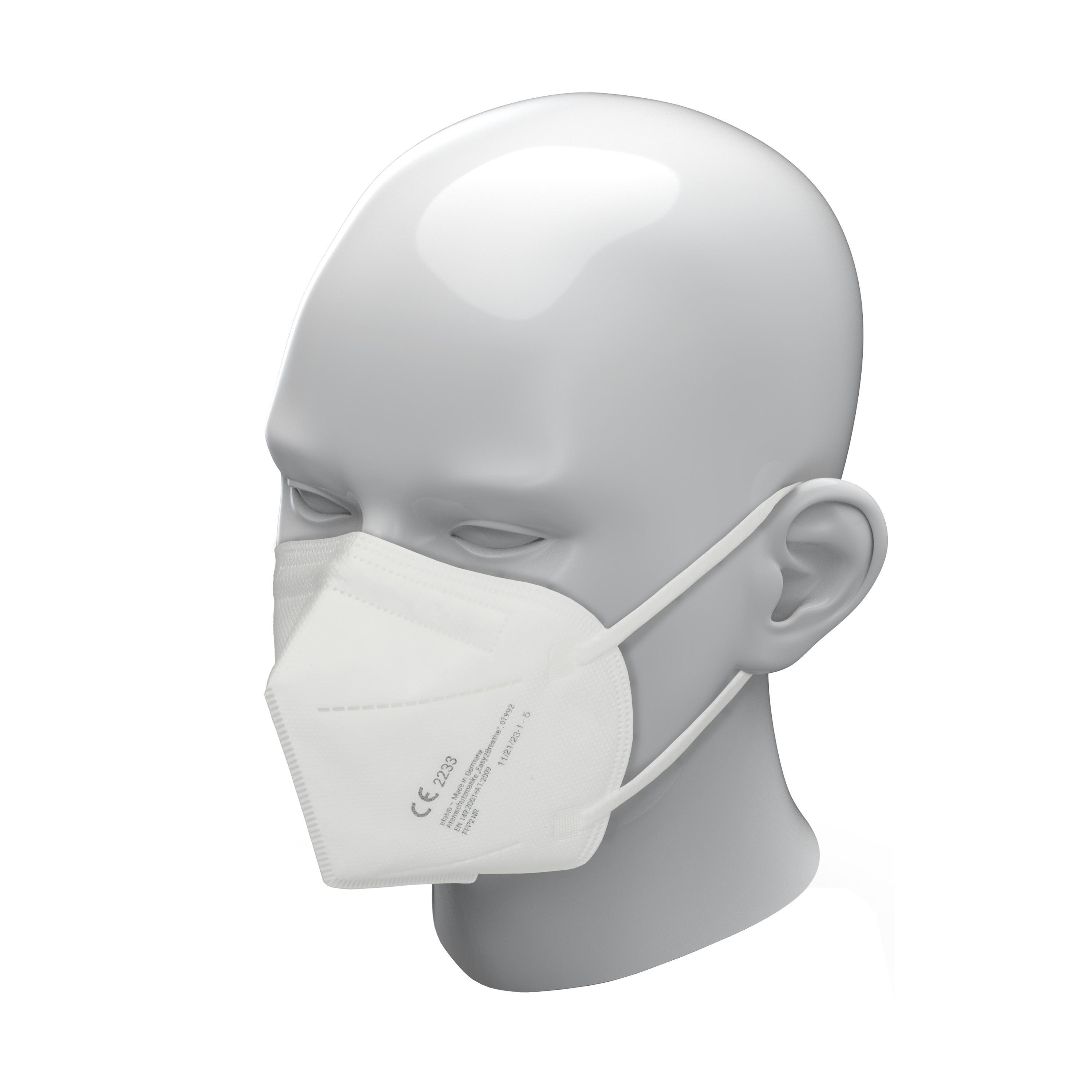 Atemschutzmaske ´Easy2breathe´ FFP2 NR,nur CE, 10er Set