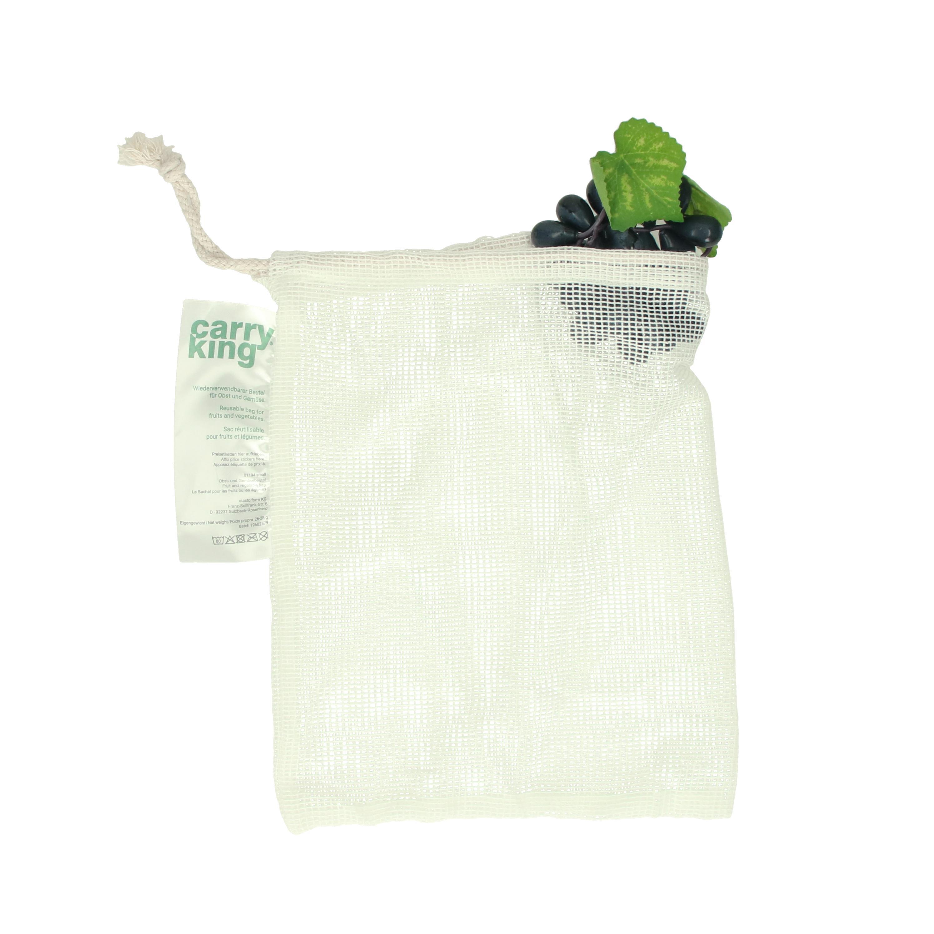 Obst- und Gemüsebeutel Cotton ´ECOCARE´, small