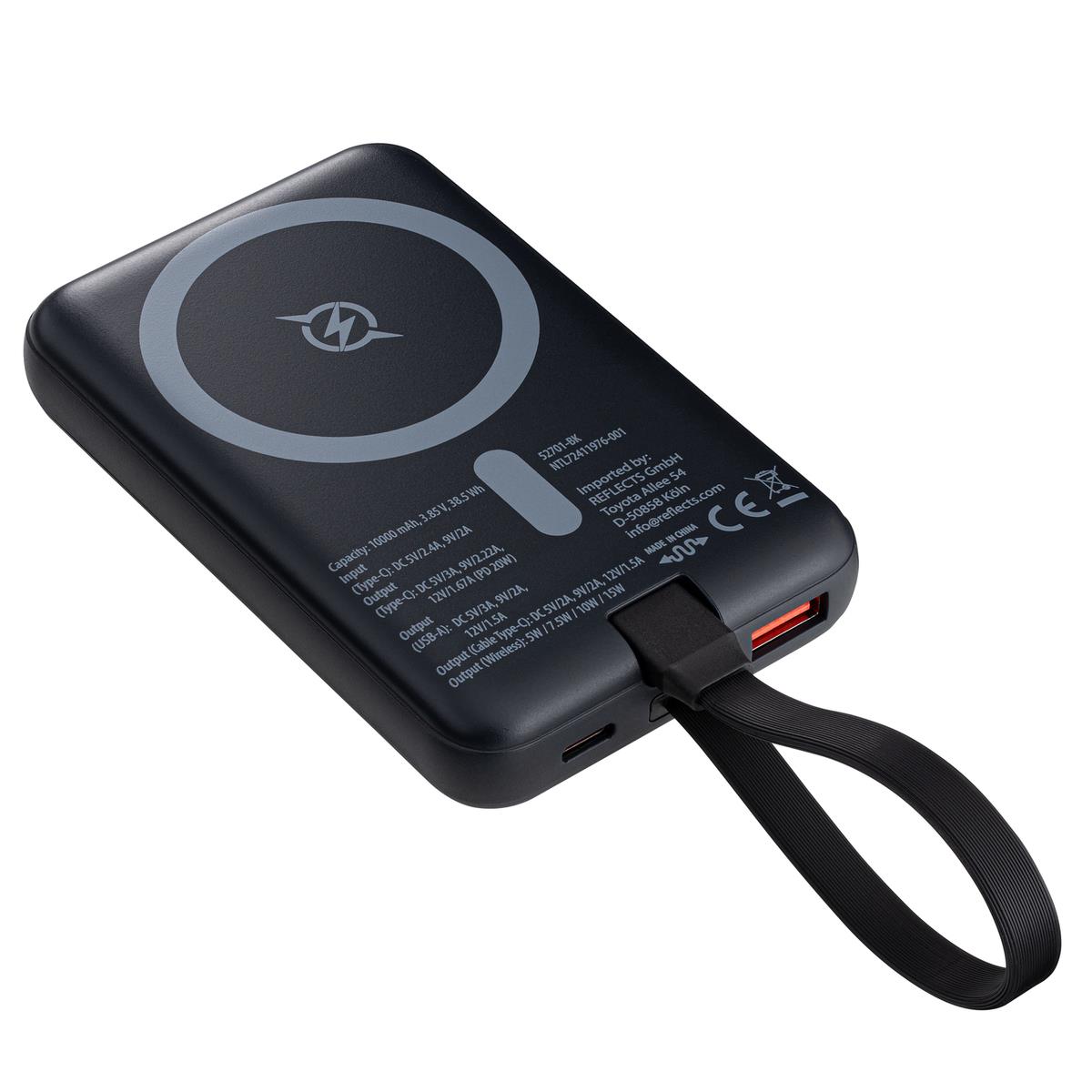 Magnetische 15W Wireless Powerbank REEVES-DAIYMO
