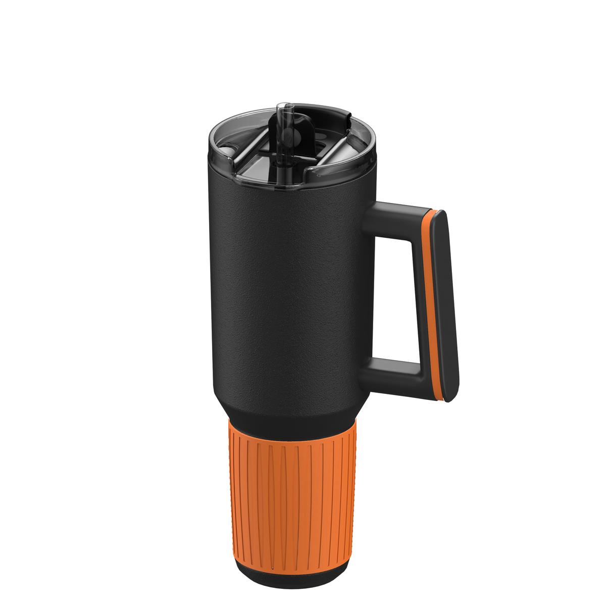 orange, schwarz