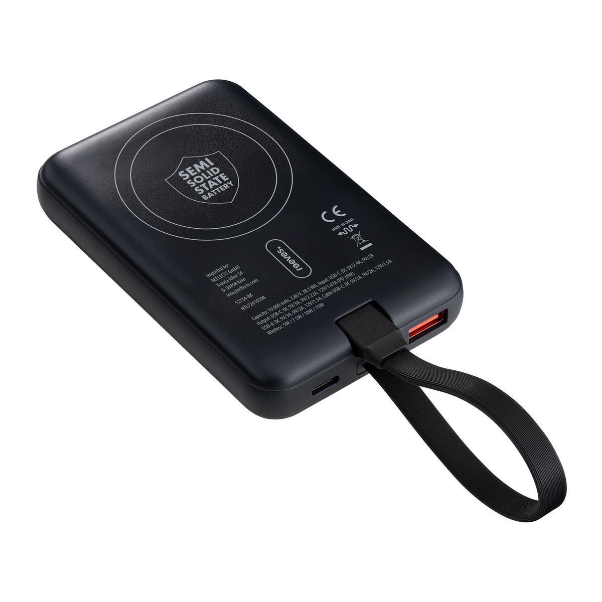 Magnetische 15W Wireless Powerbank REEVES-WATTRON PLUS X