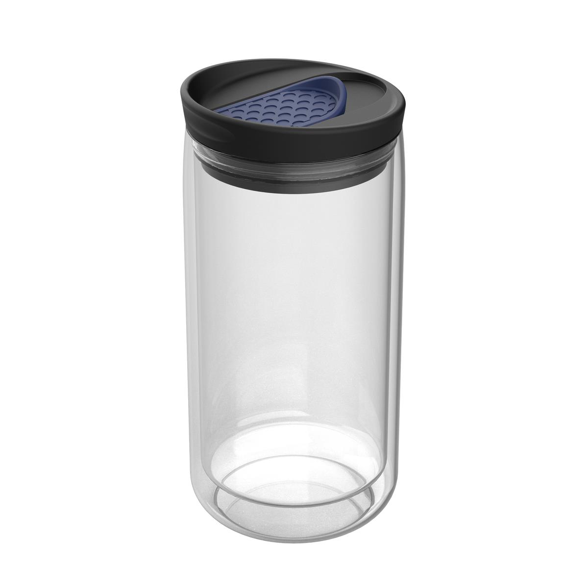 transparent, dunkelblau