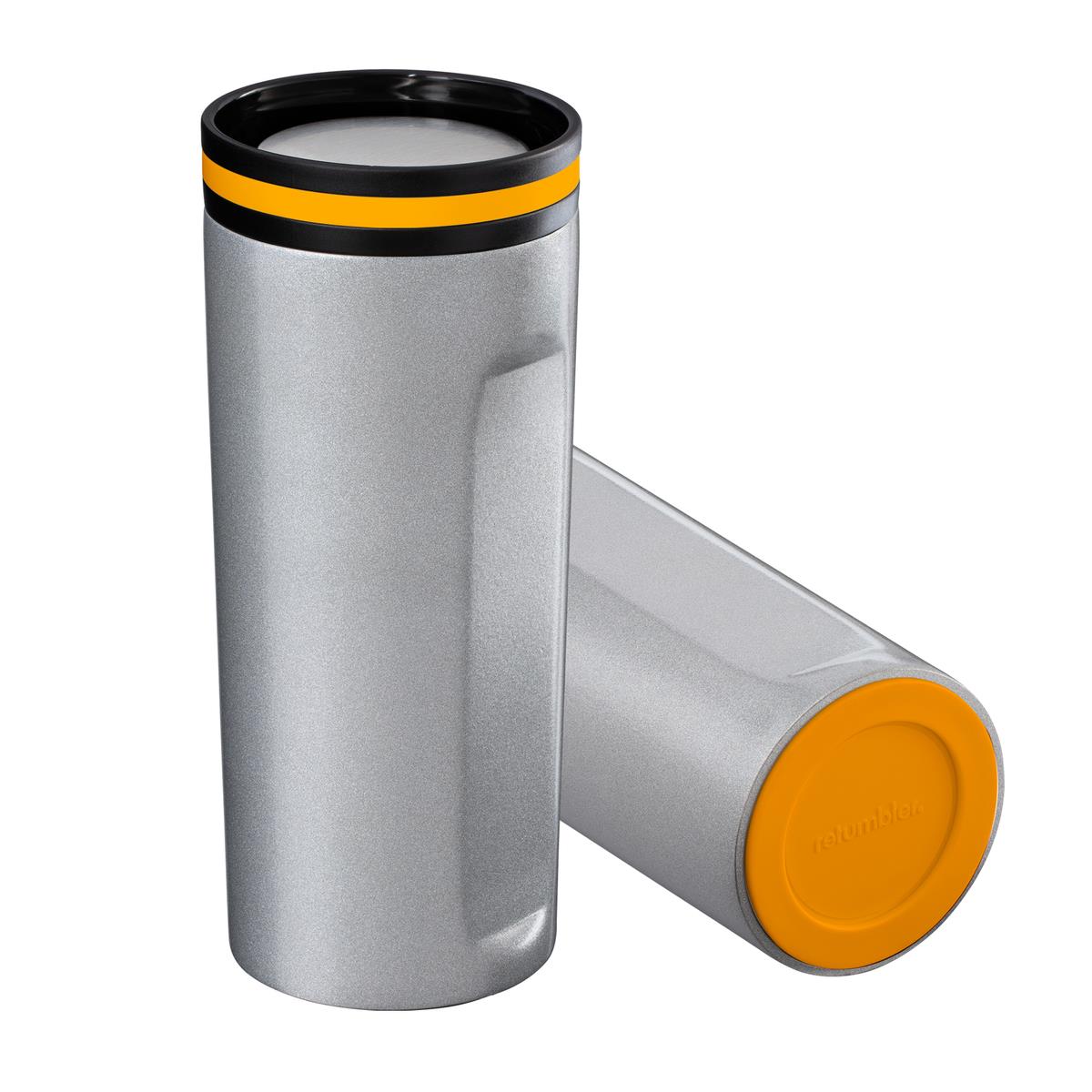 orange, silber, weiß
