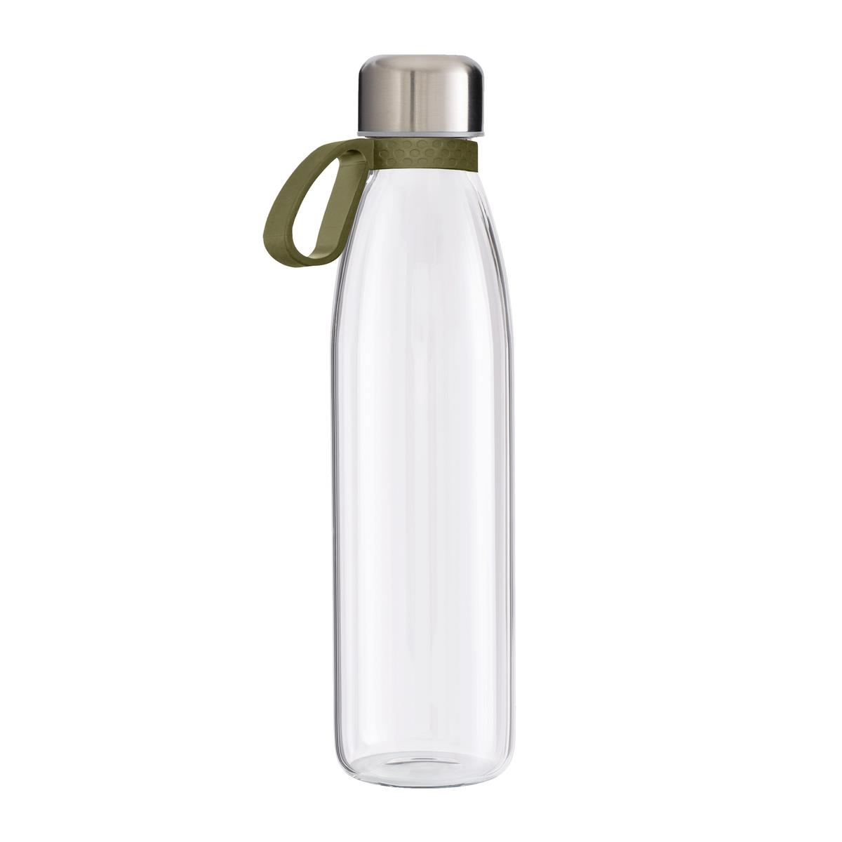 olivgrün, silber, transparent
