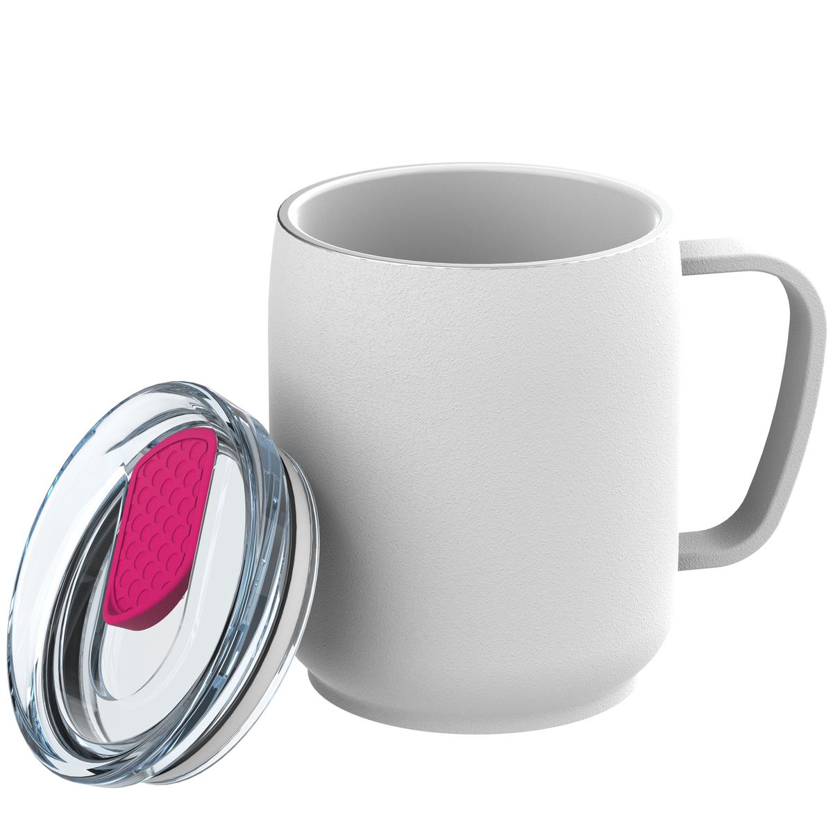 magenta, weiß, transparent