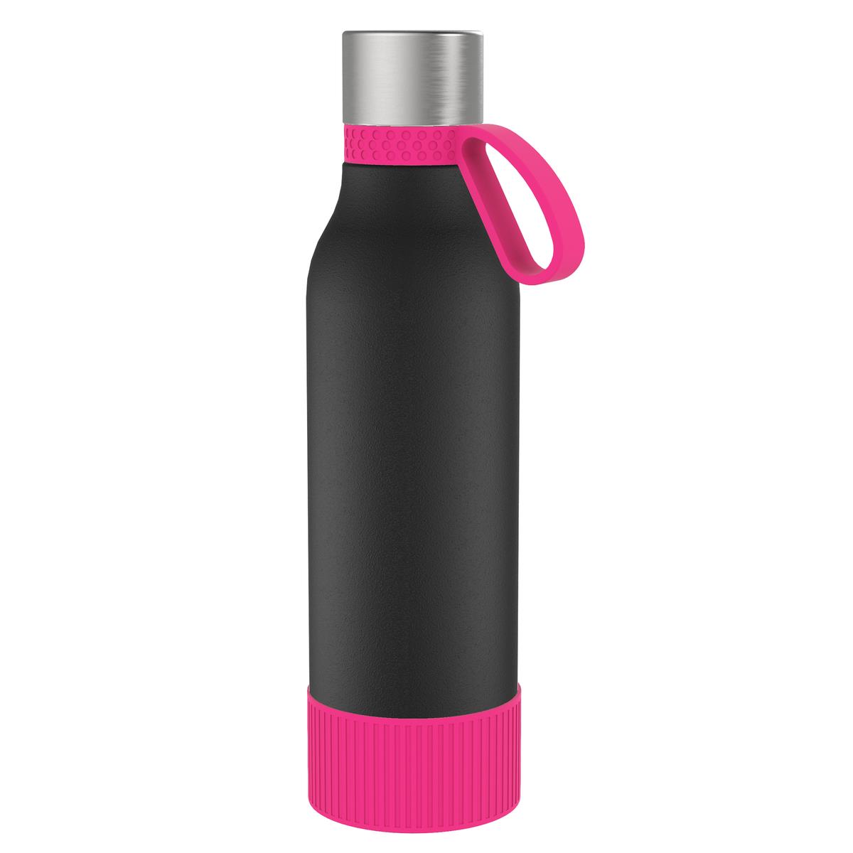 magenta, schwarz, silber