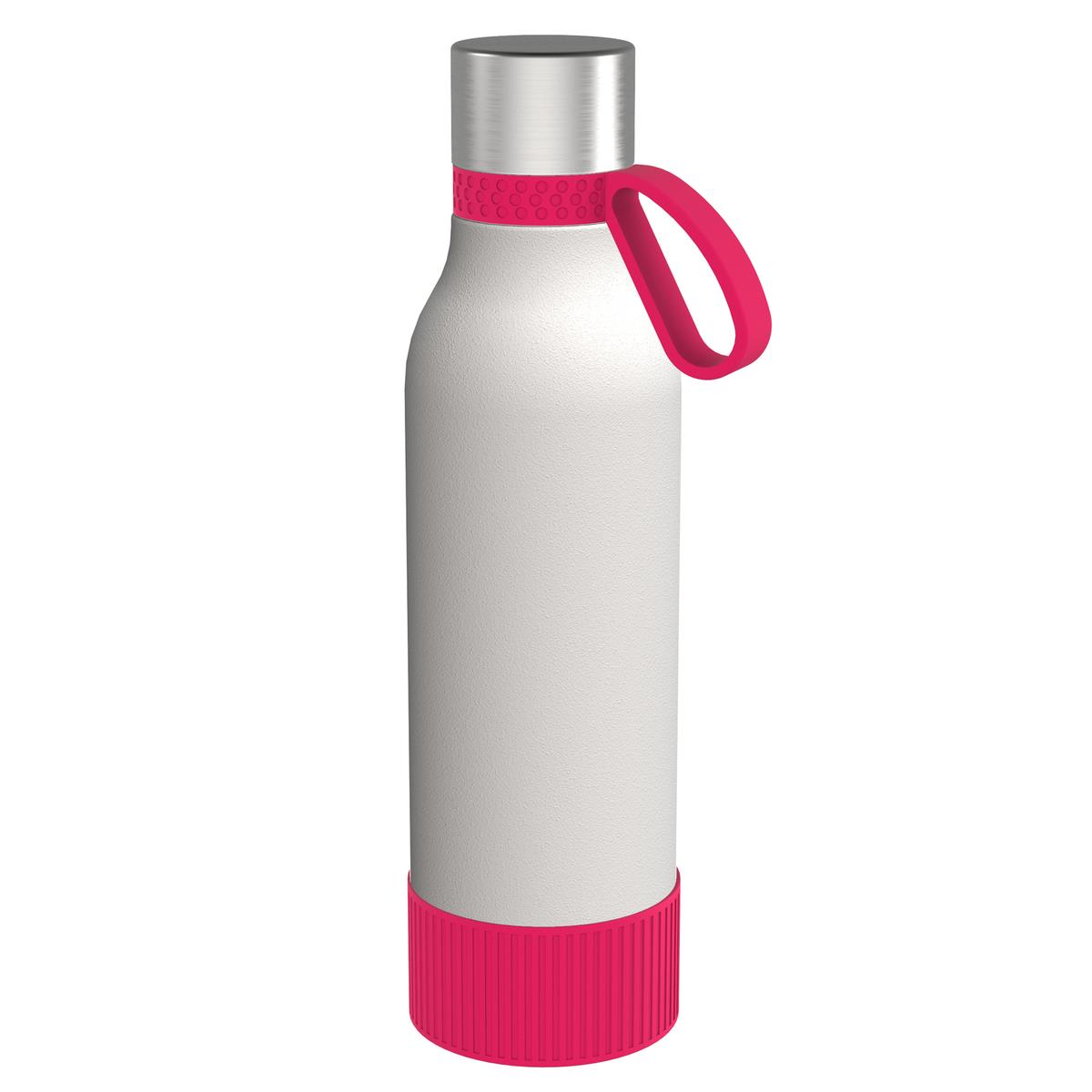 magenta, silber, weiß