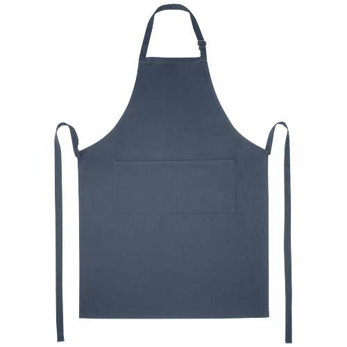 Andrea 240 g/m² Schürze mit verstellbarem Nackenband