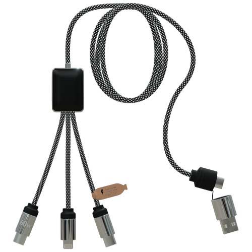 SCX.design C33 60W Typ C Ladekabel mit doppeltem Leuchtlogo