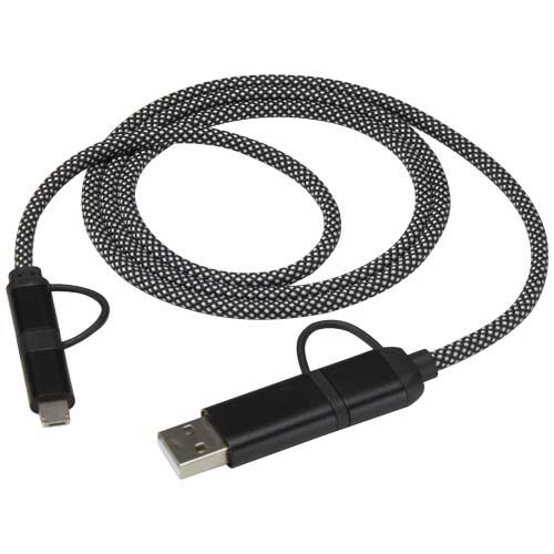 SMART 65 W, 100 cm, RCS-zertifiziertes magnetisches 5-in-1-Ladekabel