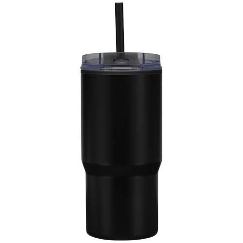 Westin 540 ml RCS Becher aus recyceltem Material, doppelwandig isoliert, mit Trinkhalm