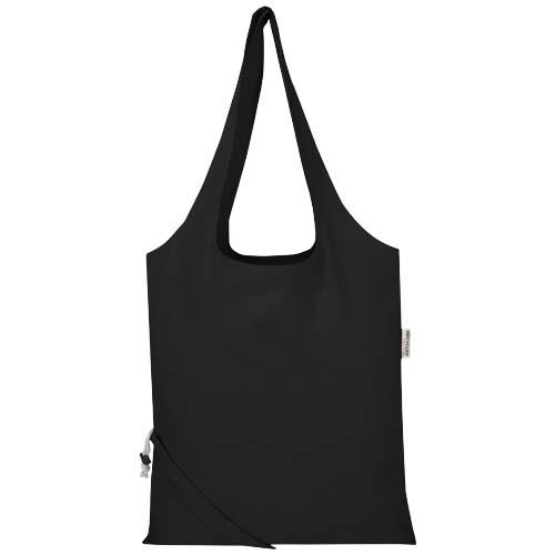 Madras Blend 140 g/m², GRS-zertifizierte, faltbare Baumwoll Tragetasche, 7 l
