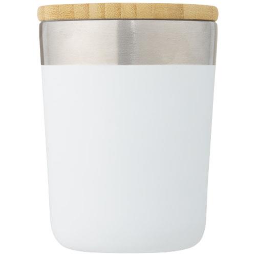 Lagan 330 ml Kupfer-Vakuum Isolierbecher mit Bambusdeckel