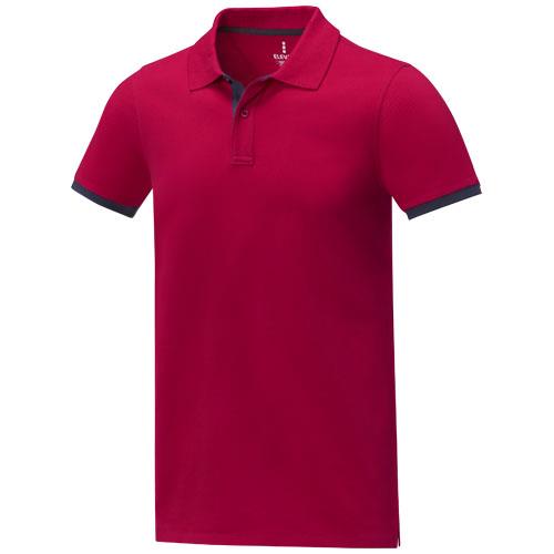 Morgan 200 g/m² Polo für Herren, zweifarbig