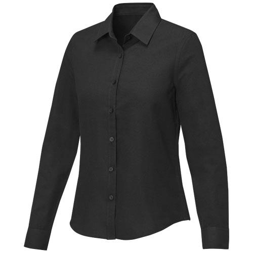 Pollux 130 g/m² Damenbluse mit langen Ärmeln