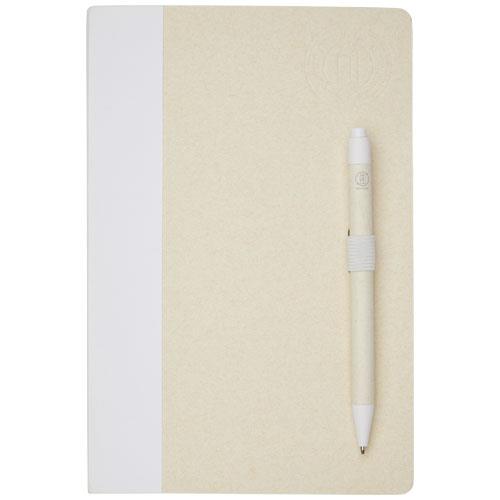 Dairy Dream A5 Notizbuch und Kugelschreiber-Set aus recyceltem Milchkarton