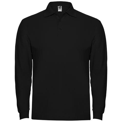 Estrella 220 g/m² Langarm Poloshirt für Herren