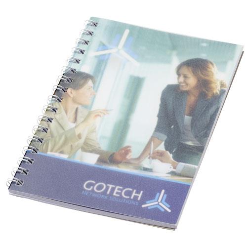 Desk-Mate® A6 Notizbuch mit Kunststoff Cover und