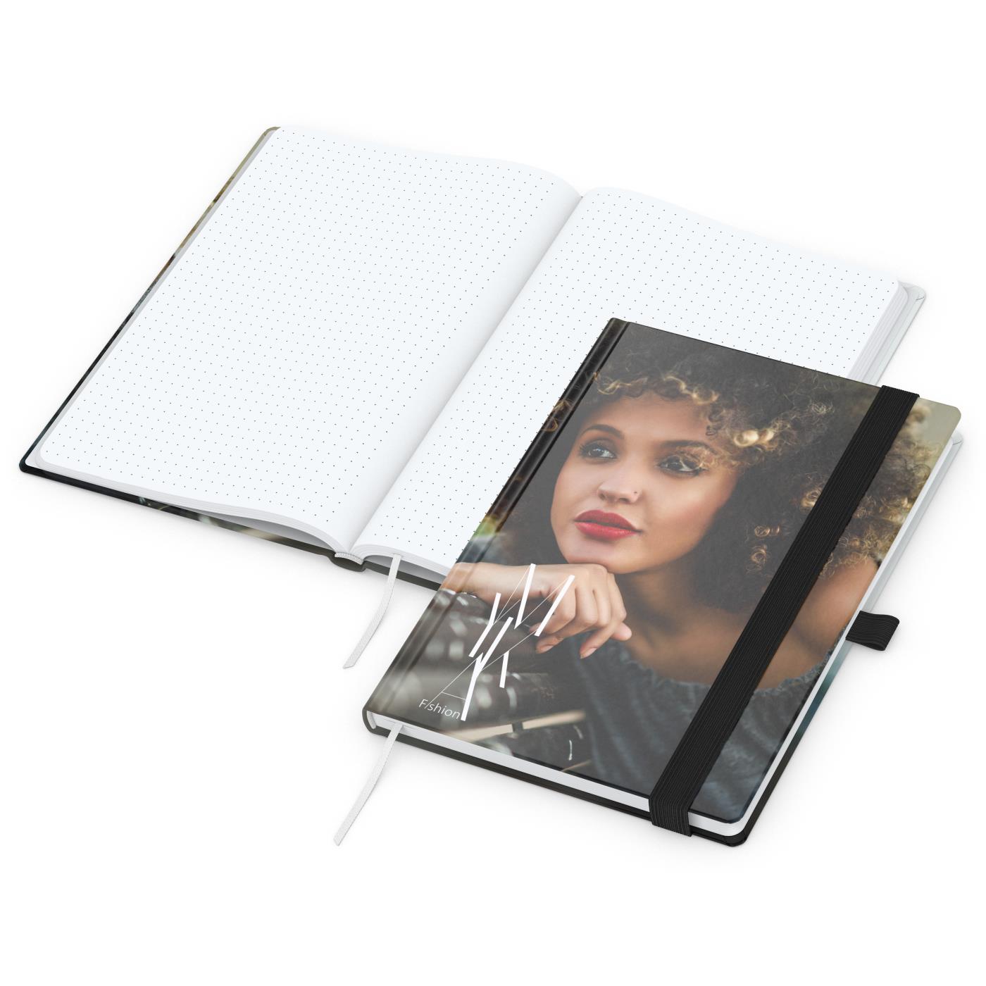 Notizbuch Match-Book Papier-Hardcover individuell bedruckt