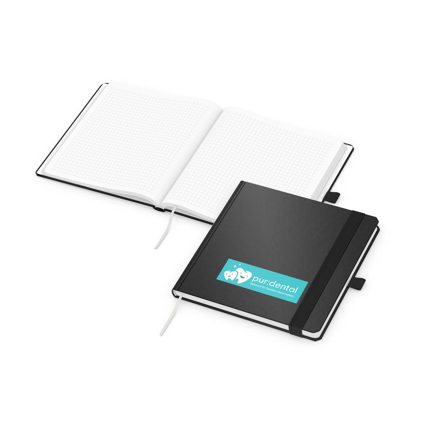Notizbuch Hardcover Square-Book quadratisch 170 × 170 mm