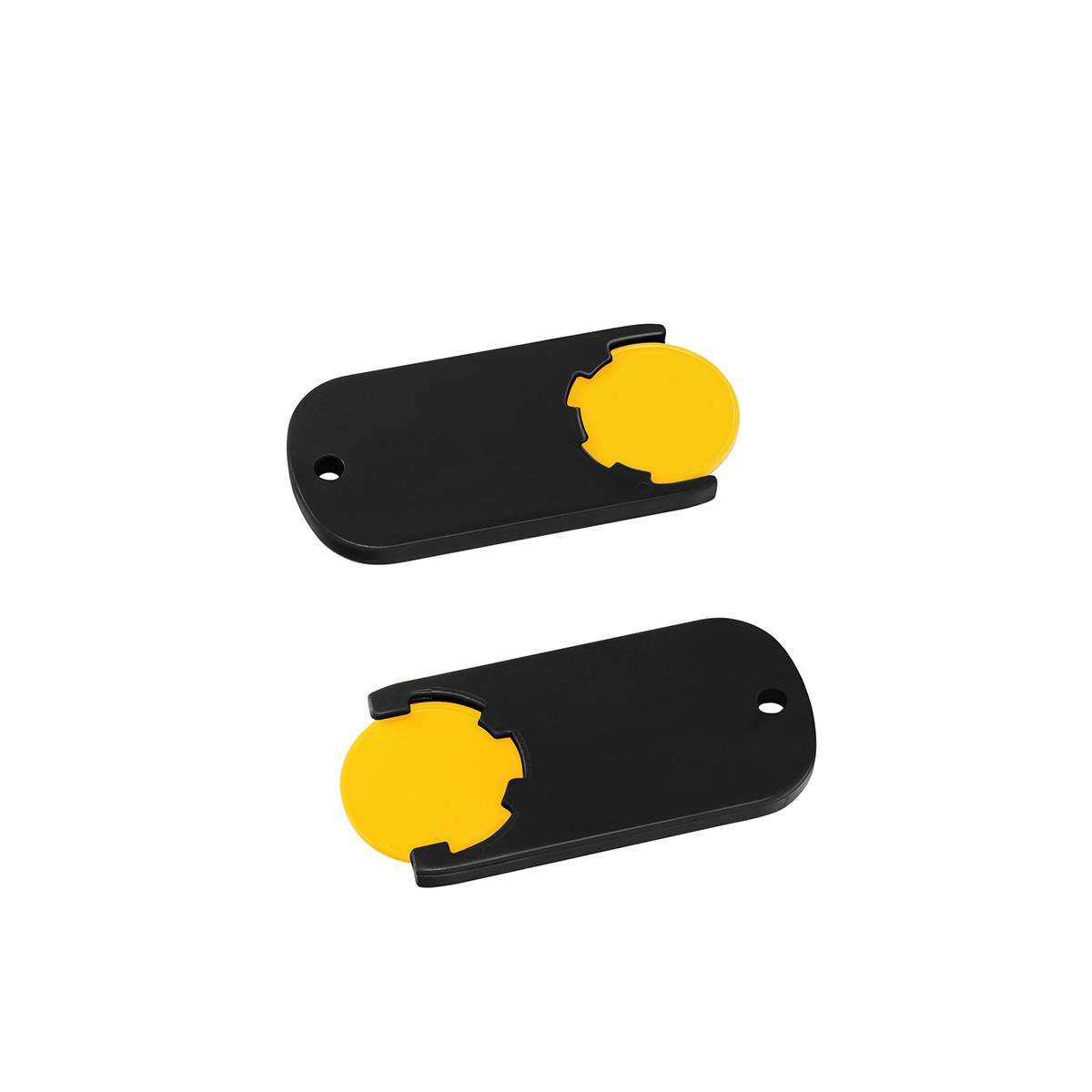 Chip gelb, Chiphalter schwarz