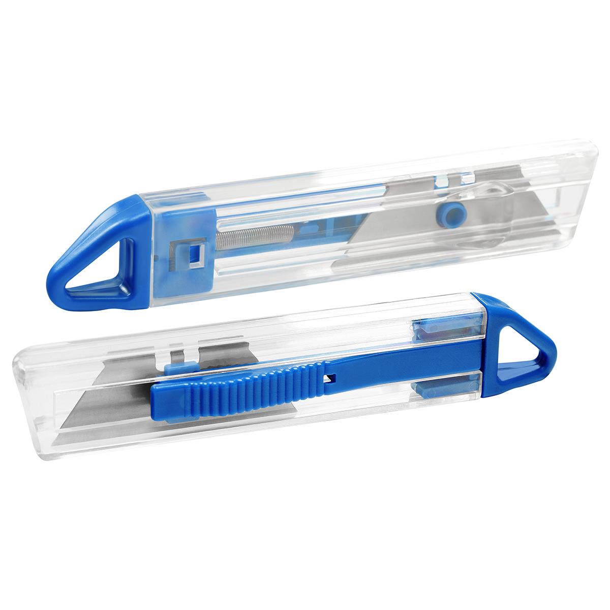 Grundfarbe glasklar, Zusatzfarbe blau