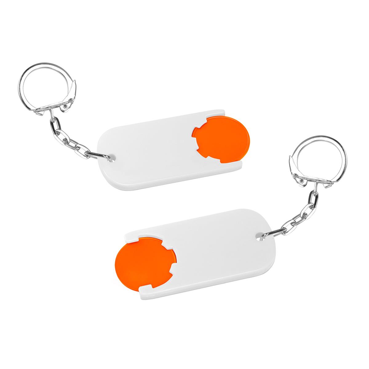 Chip orange, Chiphalter weiß