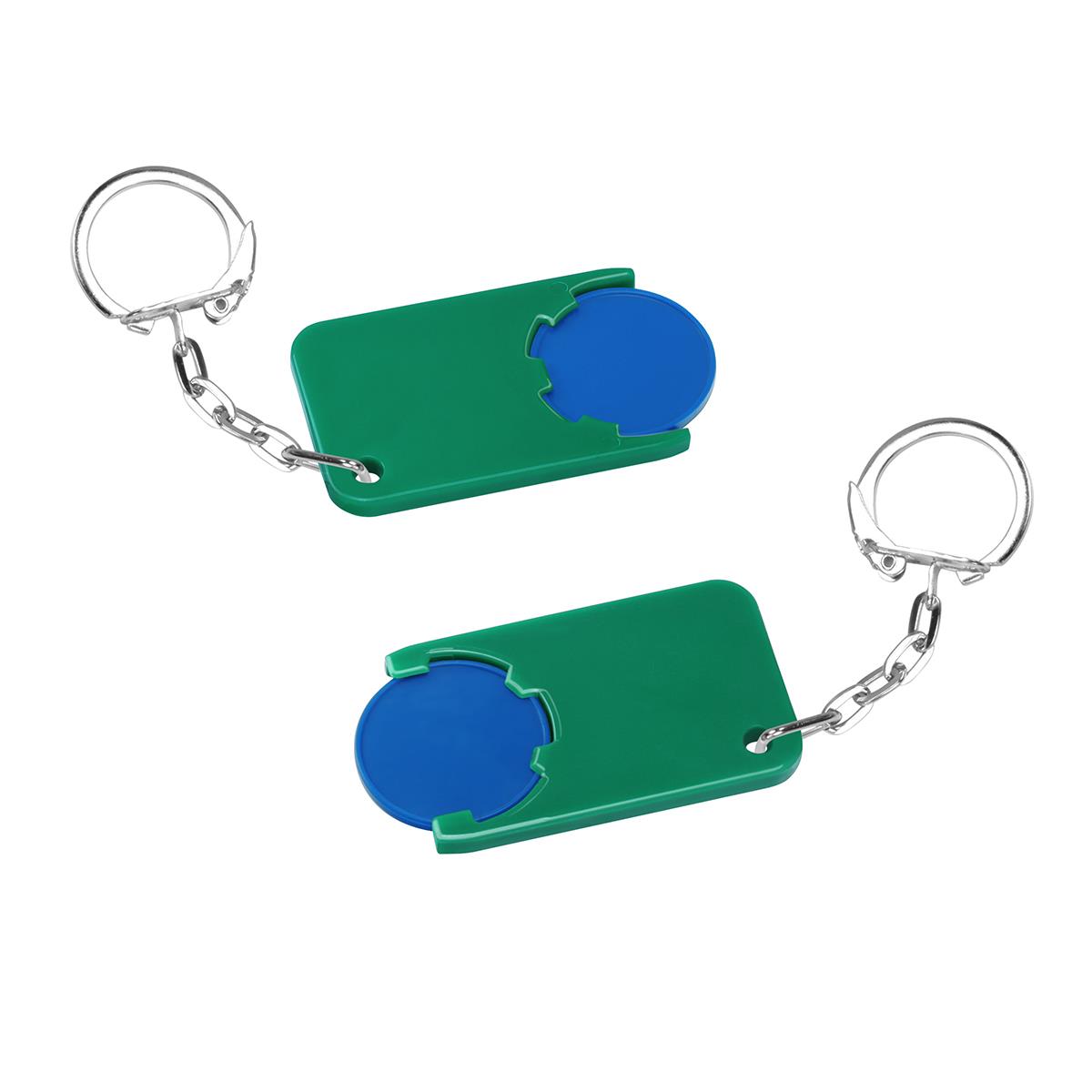 Chip blau, Chiphalter grün