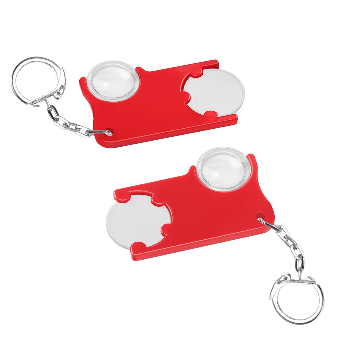 Chip weiß, Chiphalter rot