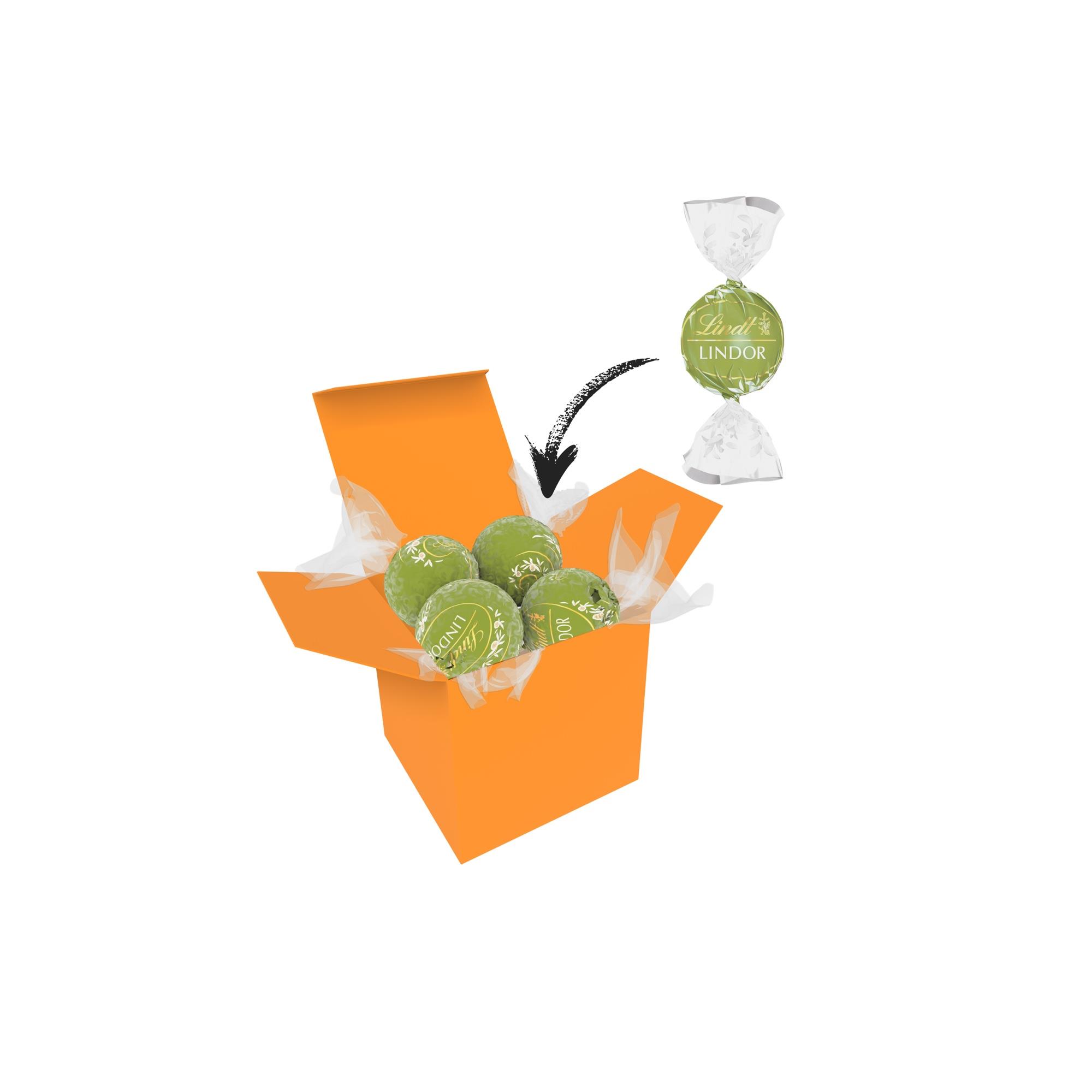 Color Lindor Box - Orange - Pistazie