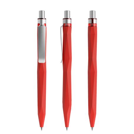 Red-Silver satin finish