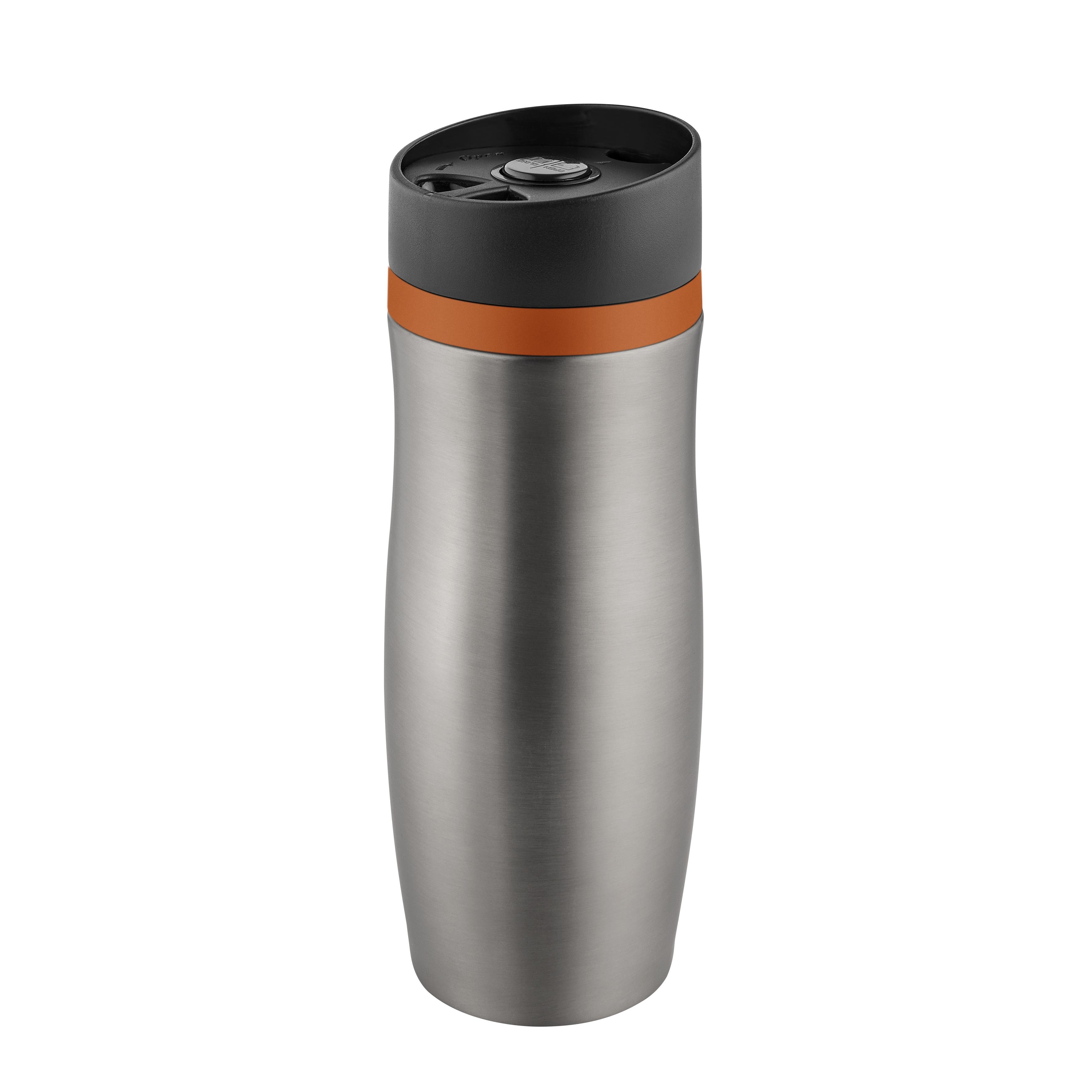 Metmaxx®Thermobecher ´CremaExtensaProtect“ titan/Ring orange