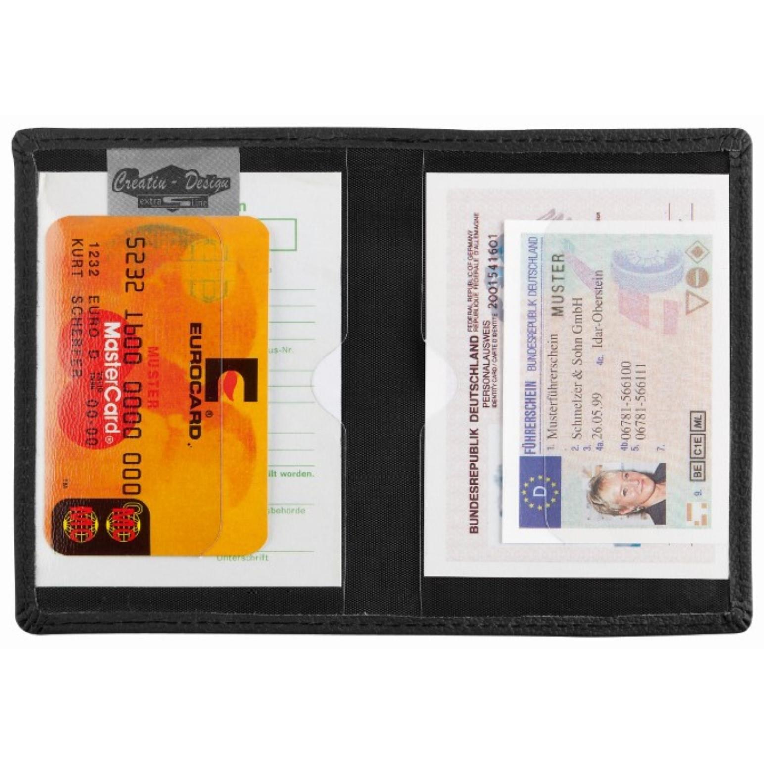CreativDesign® Ausweistasche ´175Select´ schwarz