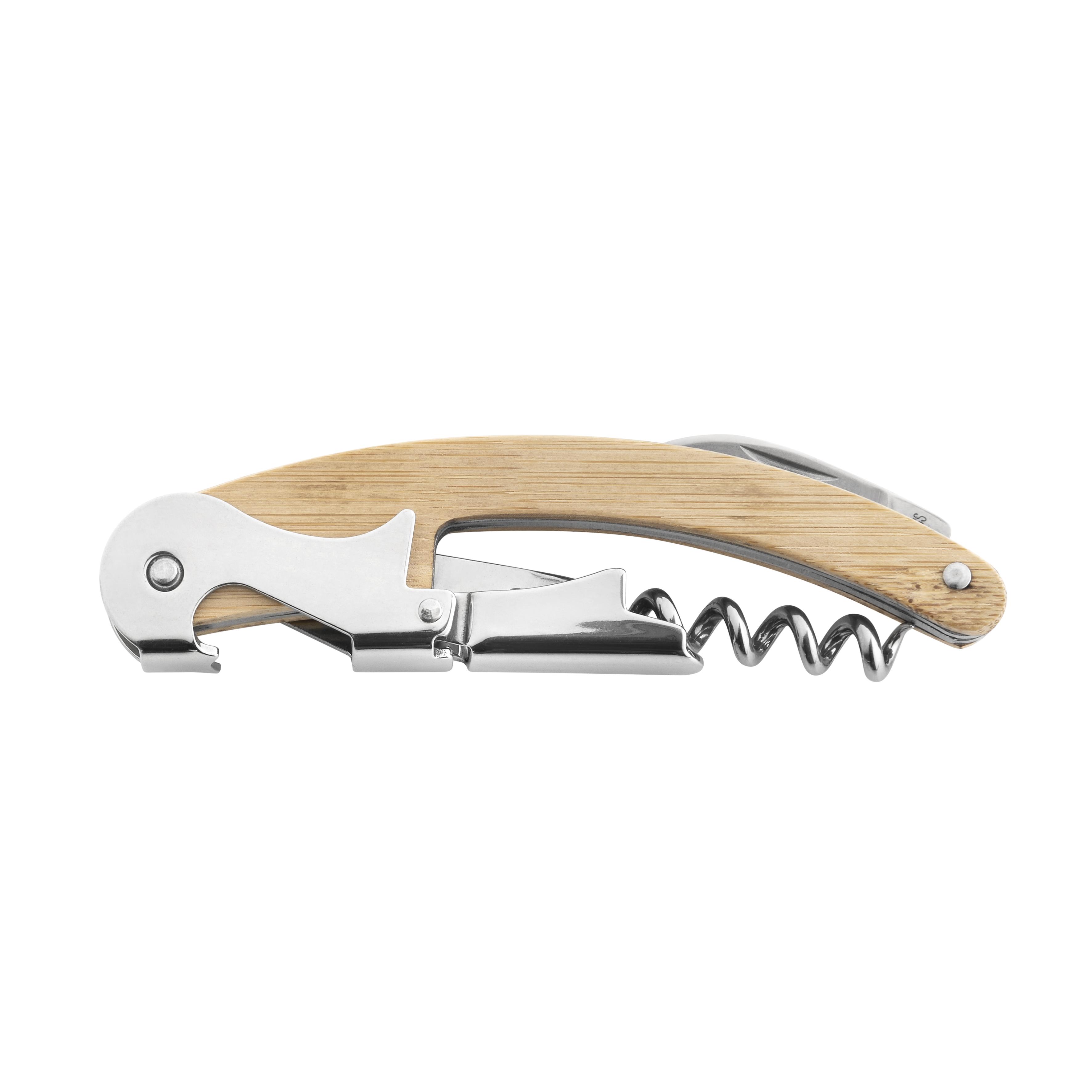 Metmaxx® Kellnermesser ´Wine4you´ braun
