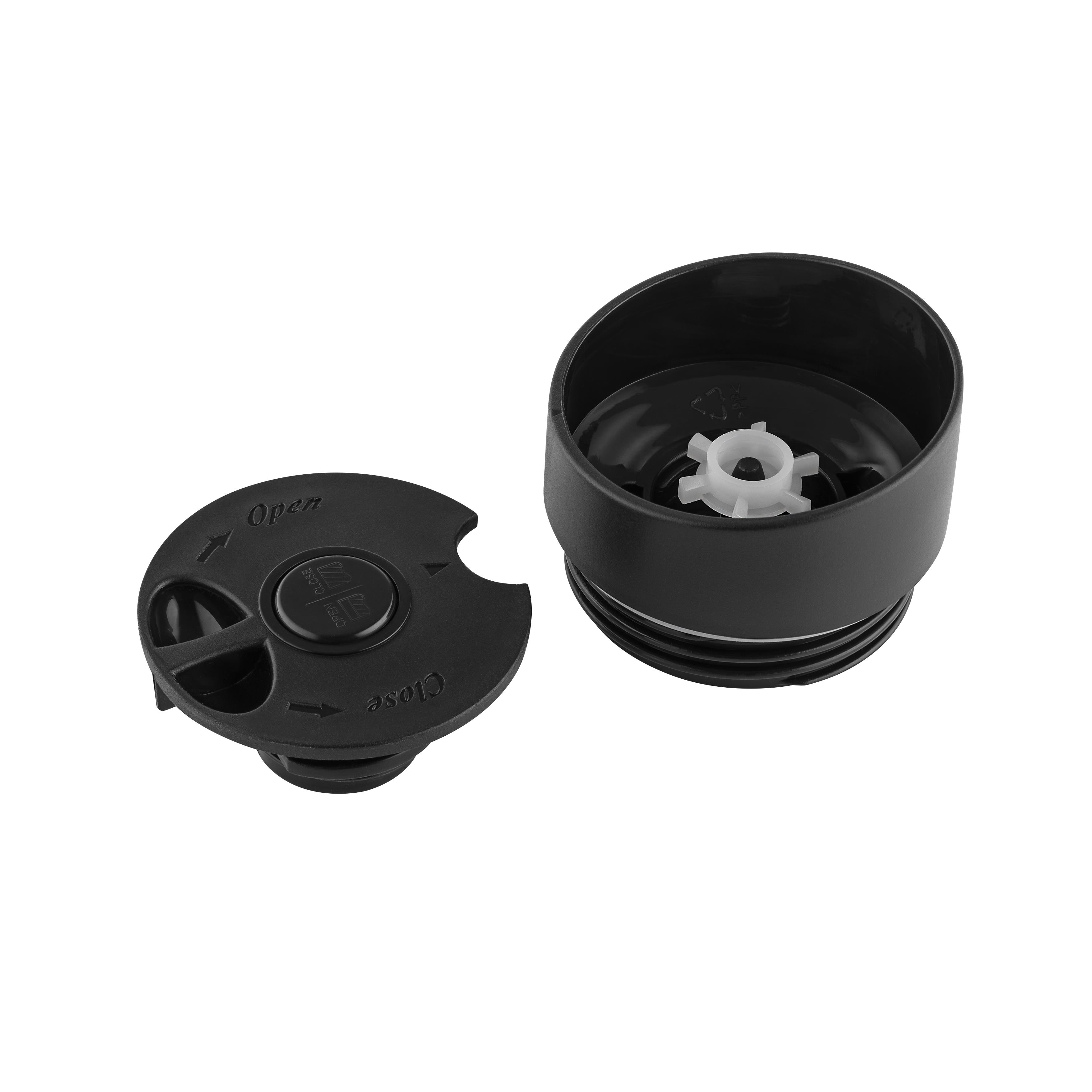 Metmaxx® Thermobecher ´CremaExtensaNero´ schwarz/Ring grün