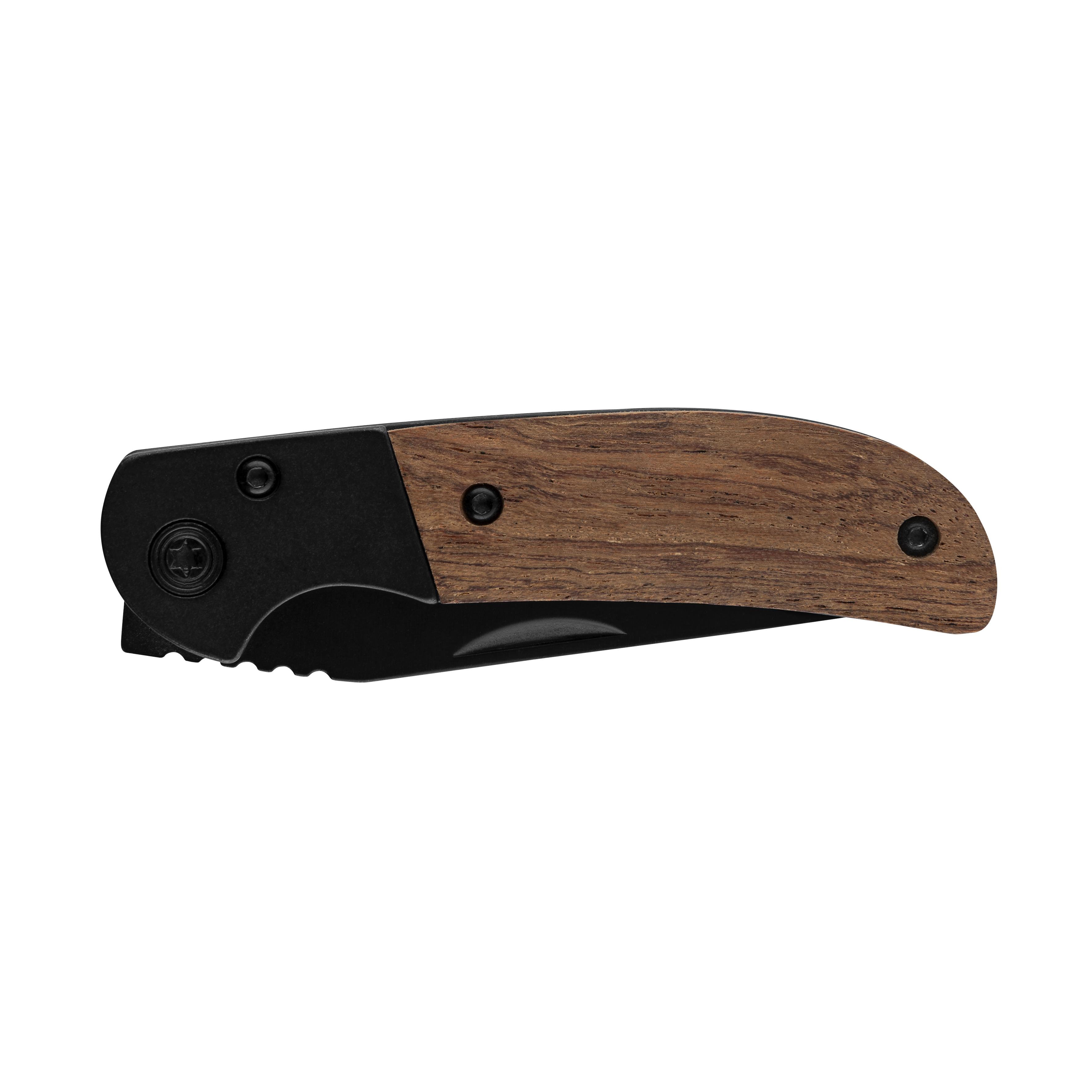 Metmaxx® Taschenmesser ´Black&WoodCompakt´ schwarz