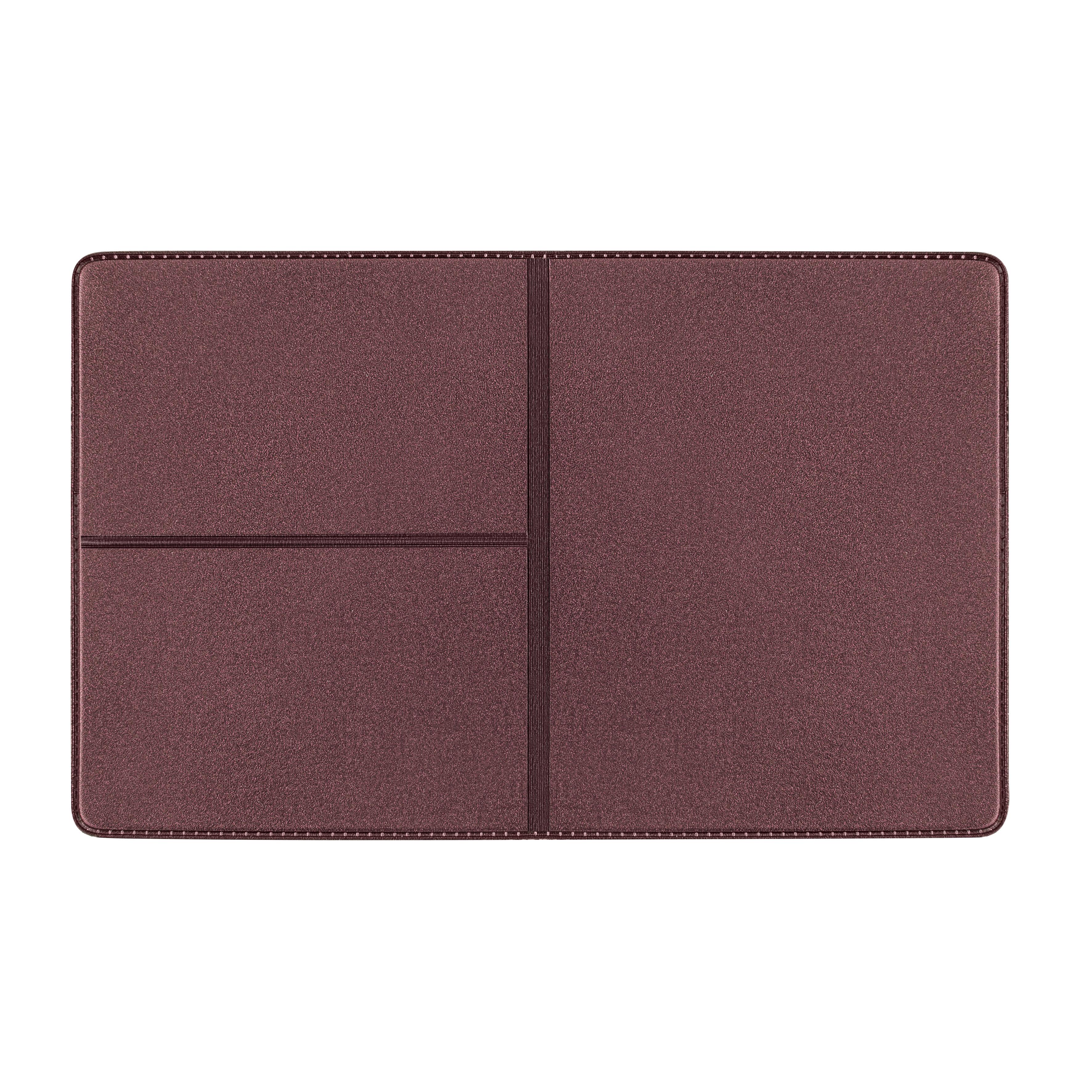 CreativDesign® Ausweistasche ´Euro´ Reflexfolie bordeaux