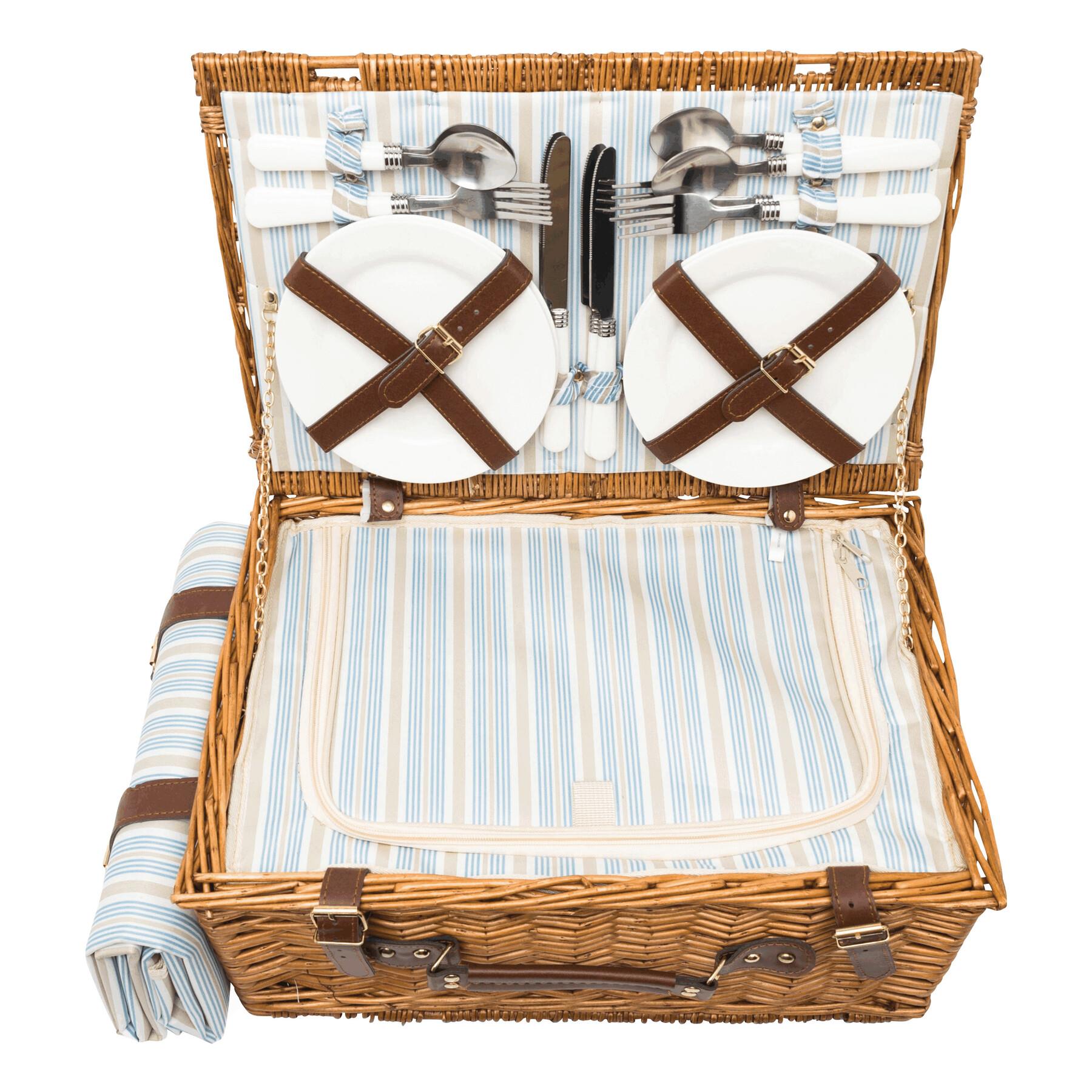 MADISON PARK - Weiden-Picknickkorb