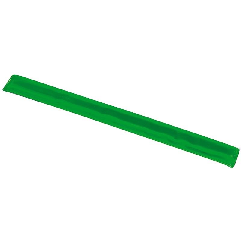 Reflexband m.Metallfeder, ´See you´,grün