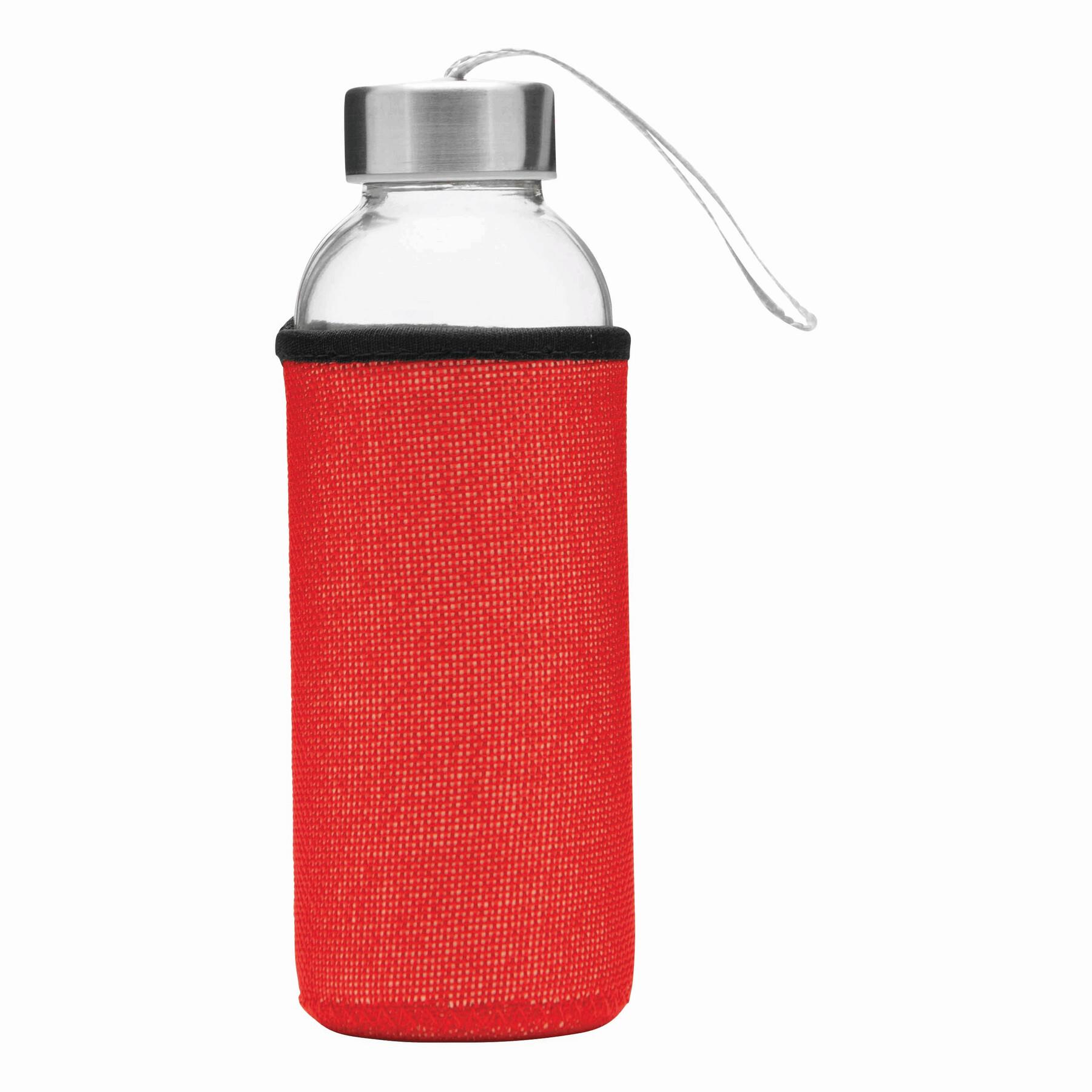TAKE JUTY - Glas-Trinkflasche