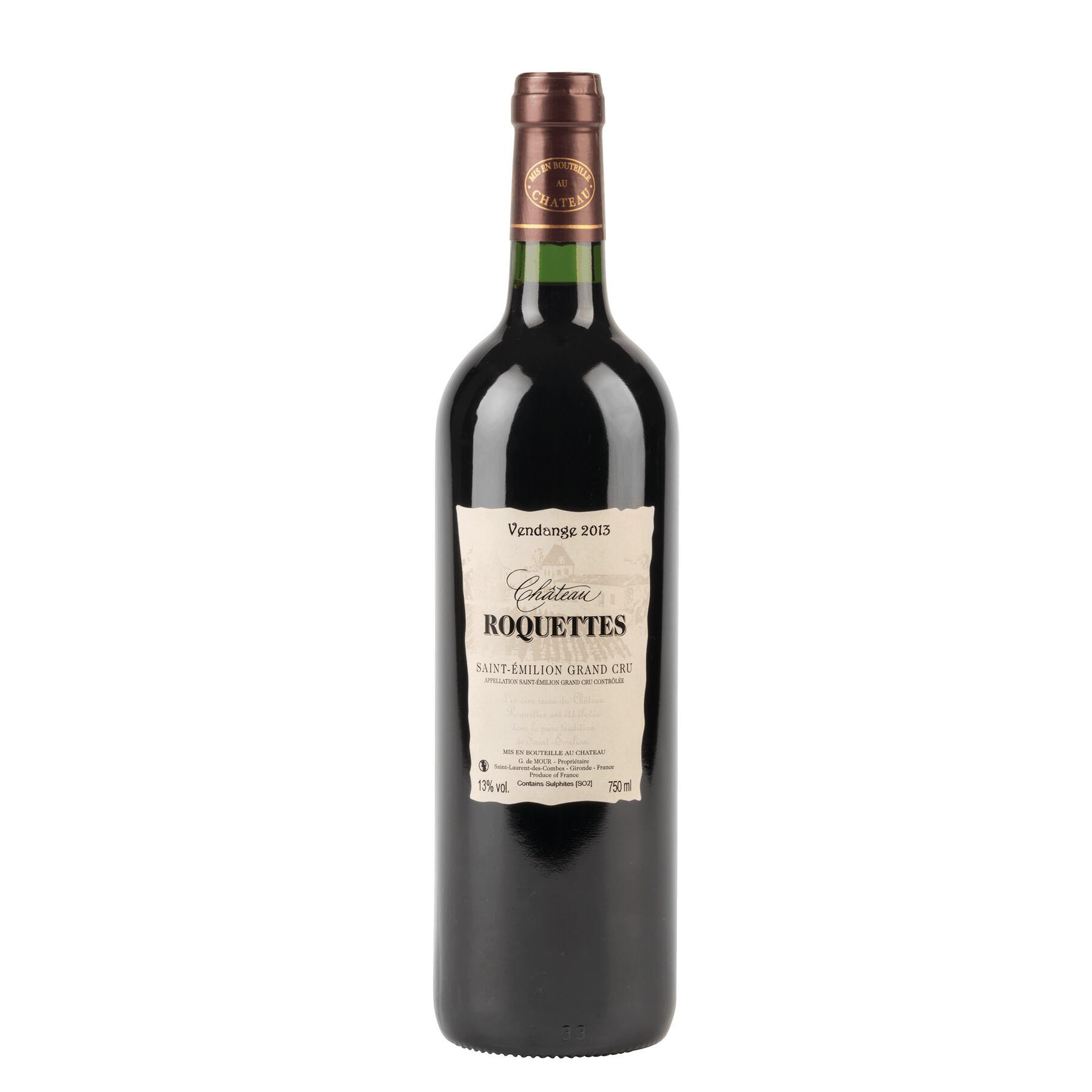 CHÂTEAU ROQUETTES – SAINT-ÉMILION - Rotwein