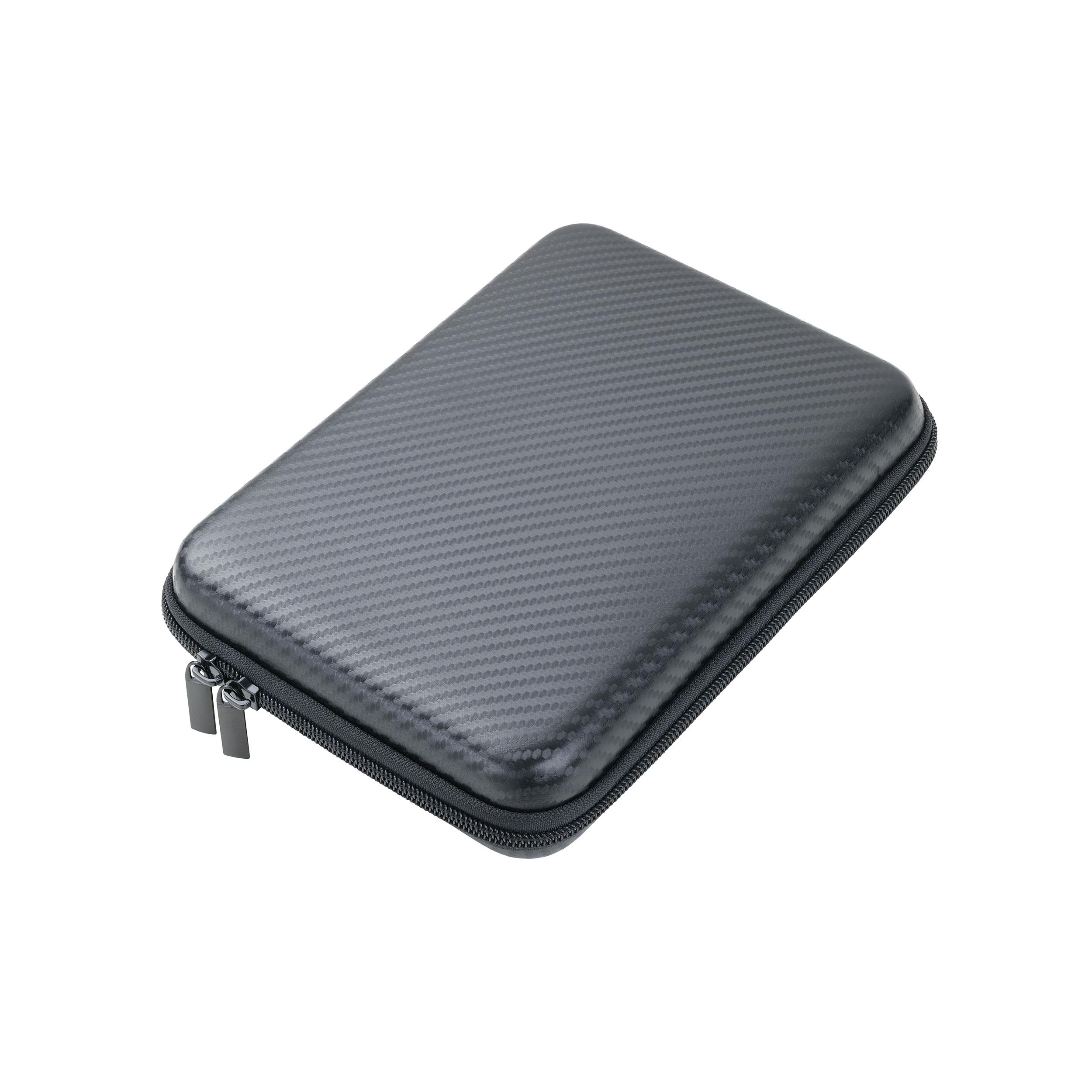 TROIKA Organizer-Etui TRAVEL CASE CARBON