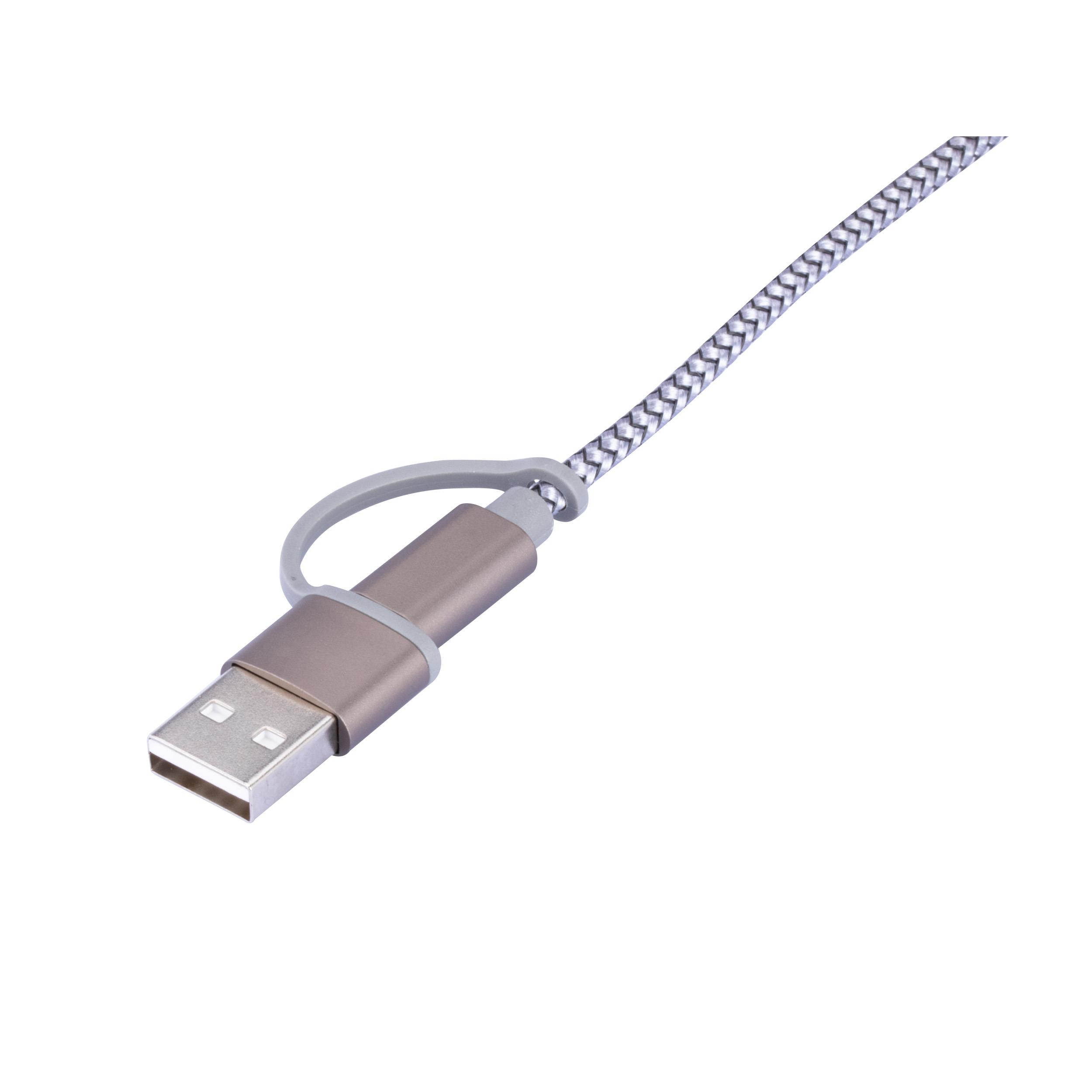 TROIKA Ladekabel TROIKA DREIZACK