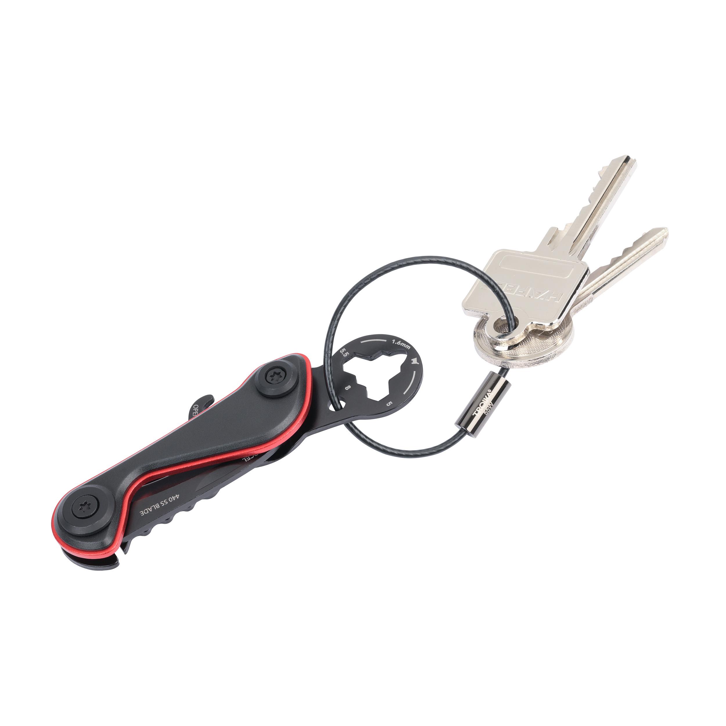 TROIKA Mini-Werkzeug PARCEL CUT & CART