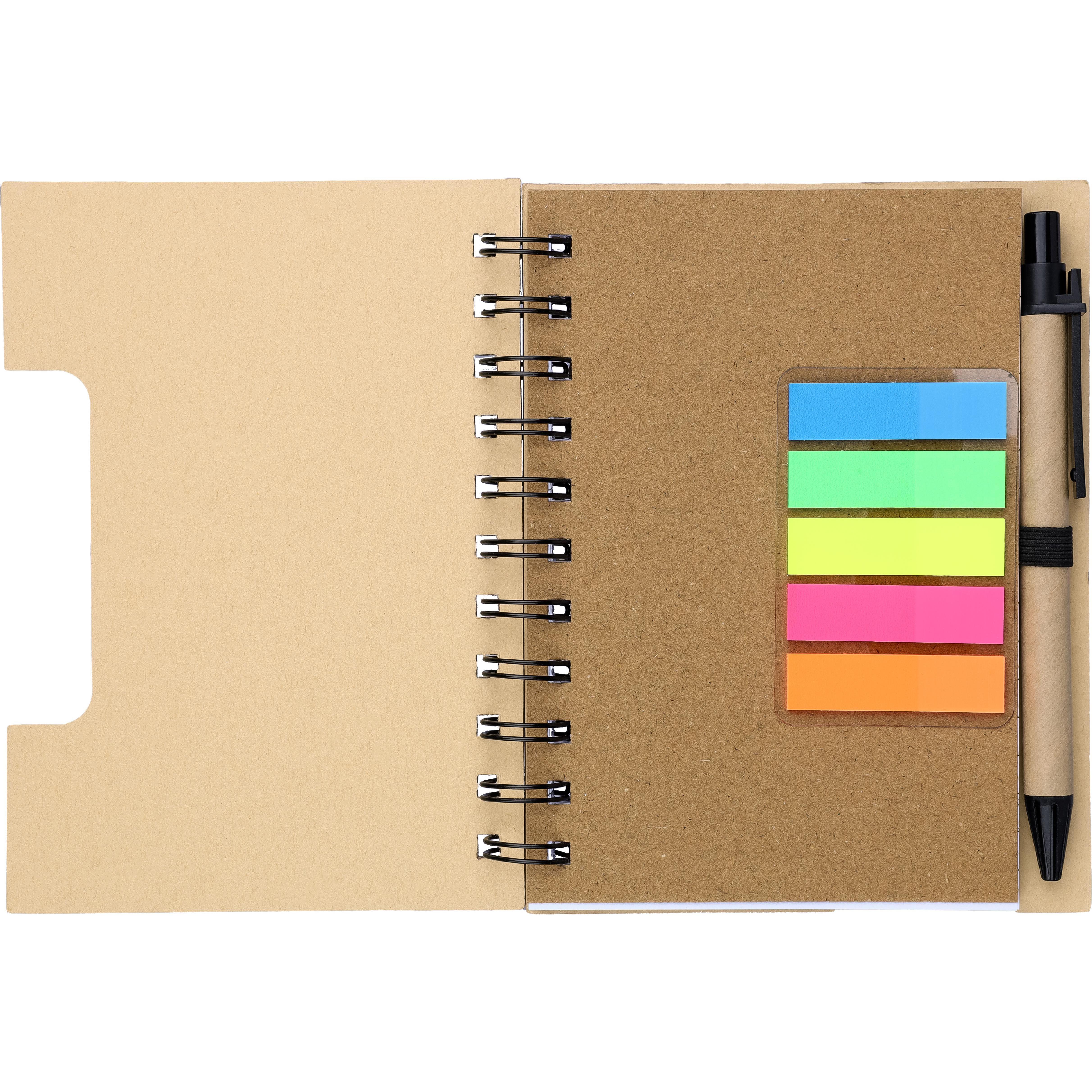 Ringbuch mit Kugelschreiber Niall
