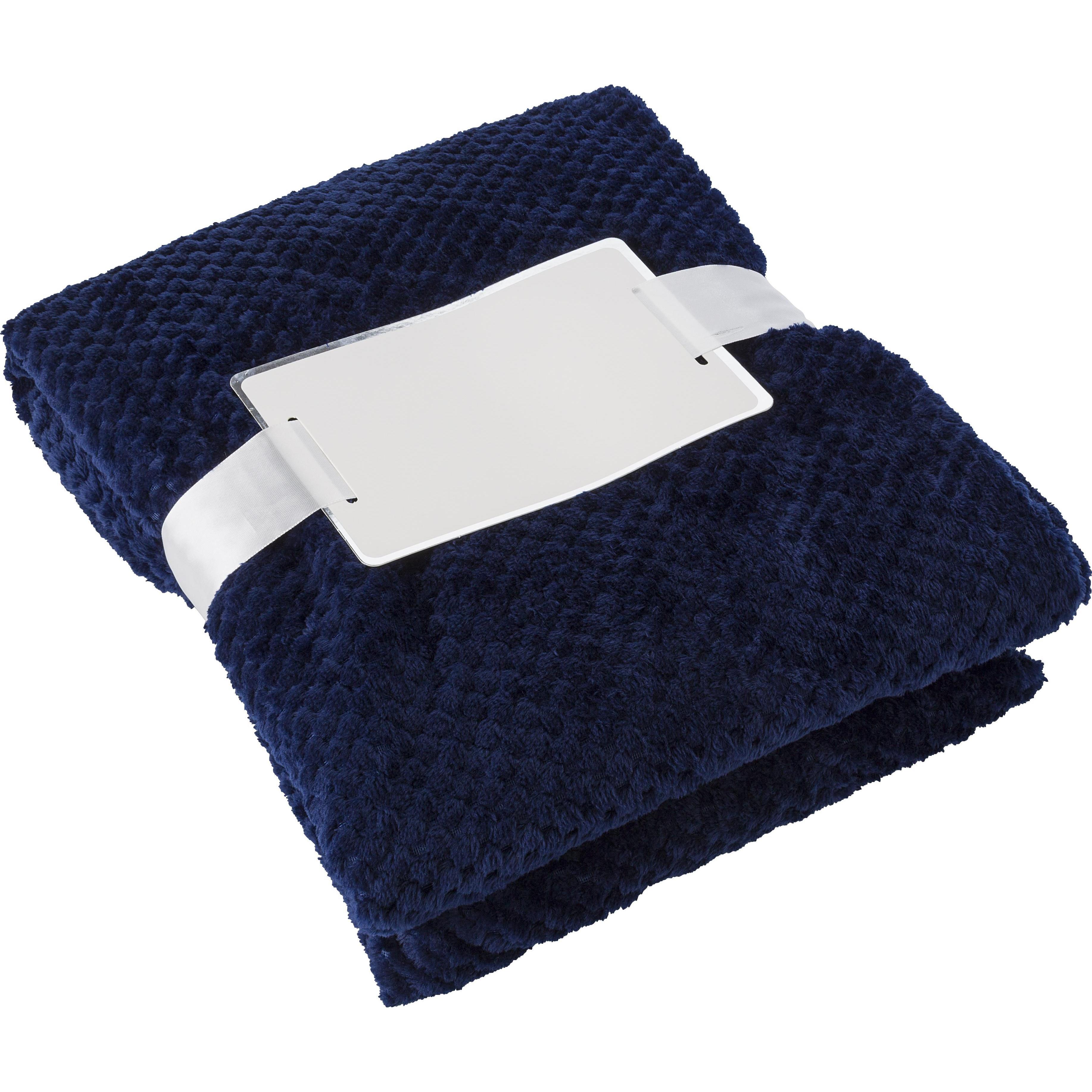 Decke Nikolai | Flanell-Fleece 230 g/m² | Waffeldesign