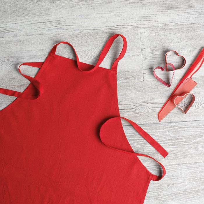 Küchenschürze aus Baumwolle