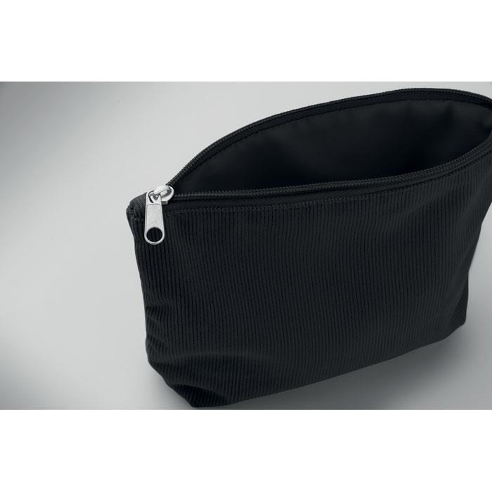 Kosmetiktasche Kord-Polyester